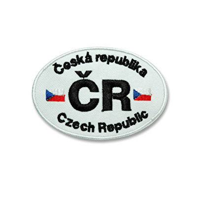 Nášivka ČR bílá 6.