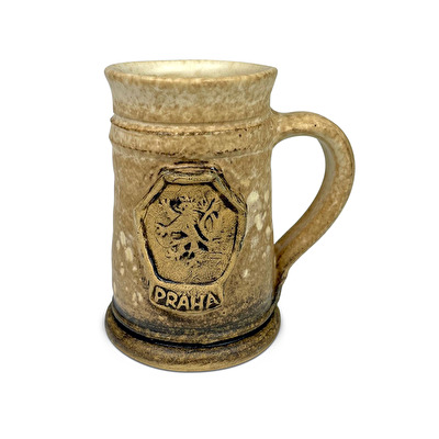 Keramische Miniatur Prag Schornstein hell