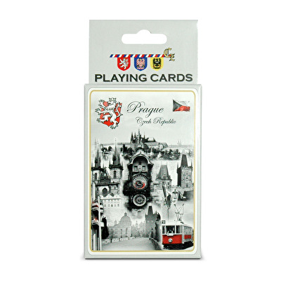 Hrací karty Praha Montáž