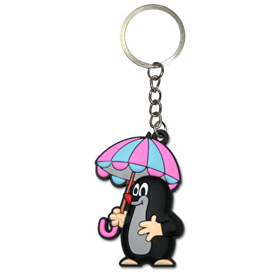 Přívěsek gumový Krteček deštník