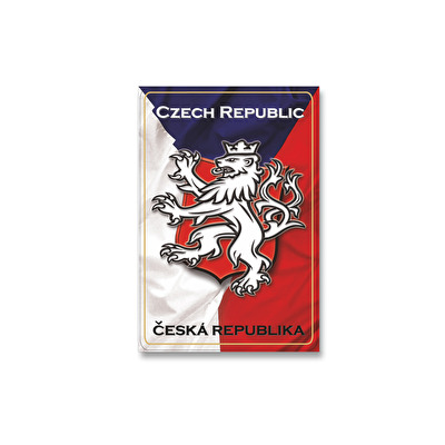 Samolepka Erb vlajka ČR 57.