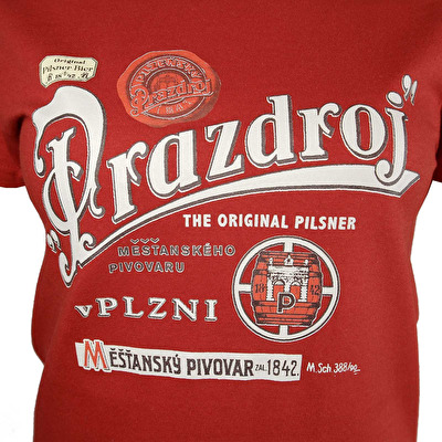 Frauen-T-Shirt Pilsner Urquell Fass