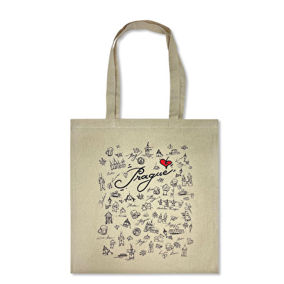 Taška plátěná Praha PAR béžová