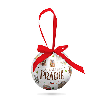 Vánoční koule Praha Aquarel