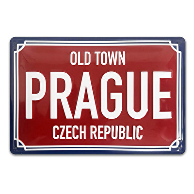 Plechová cedule 30x20 cm EMB Ulice 