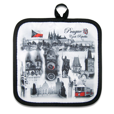 Pot coaster textile Prague Montaz