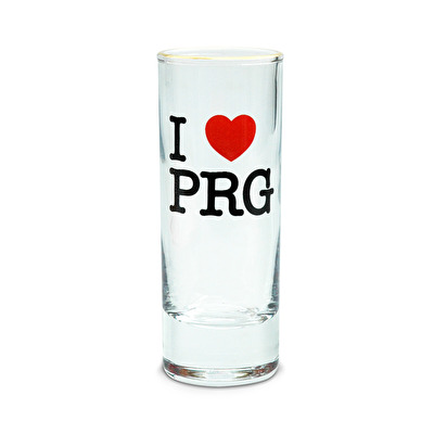 Shotglass I love PRG