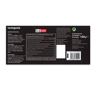 Chocolate Prague Retro 100 g