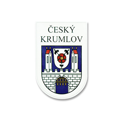 Sticker Cesky Krumlov coat of arms