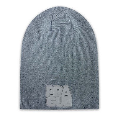 Winter cap GAB grey with a grey patch