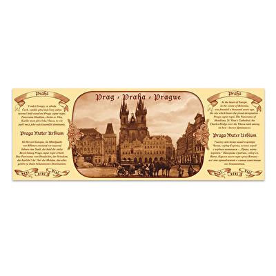 Hrnek Staroměstské náměstí Koně béžový