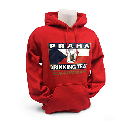 Sweatshirt Prague  D.T. red M3. - Red