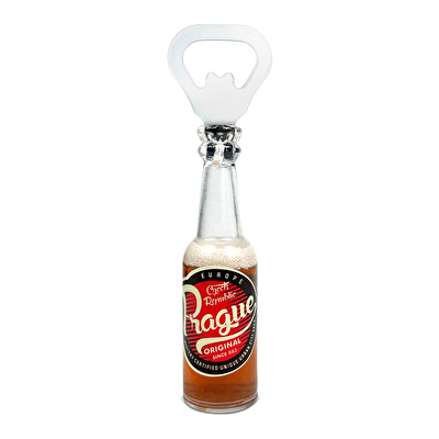 Magnet-Öffner Flasche Prag Pin-Up-Stil RÄDCHEN