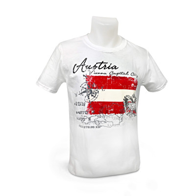 T-shirt Flagge Österreich
