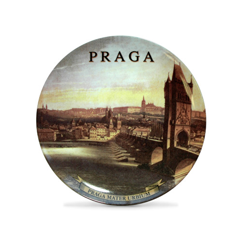 Talíř Praha Karlův most průměr 15 cm