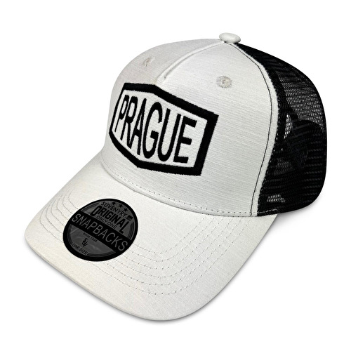 Čepice Praha síť BEKY bílá