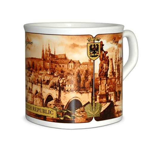 Mug maxi Prague sepia