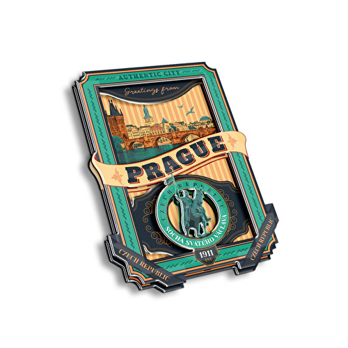 Magnet 3D epoxy Praha Václav