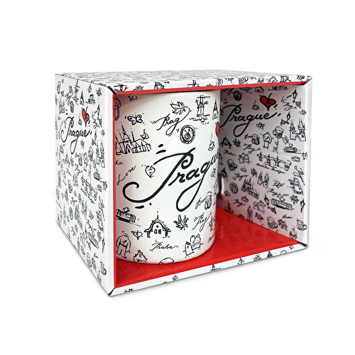 Mug Prague with a box PAR