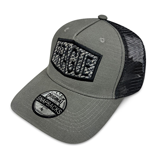 Čepice Praha síť BEKY šedá