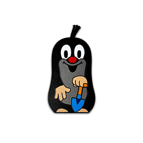 Magnet Krtek s rýčem
