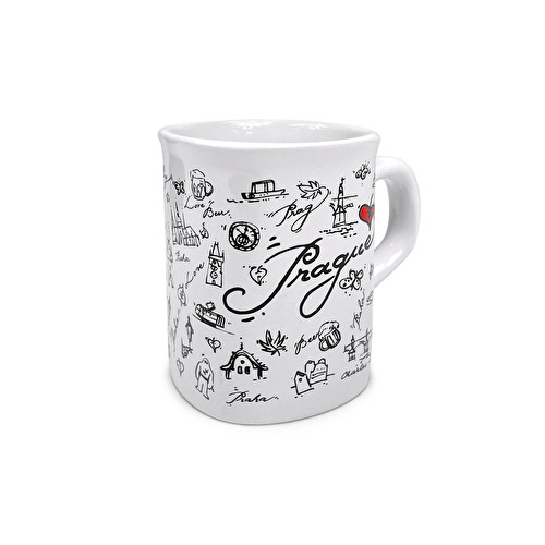Mug sega Prague PAR white