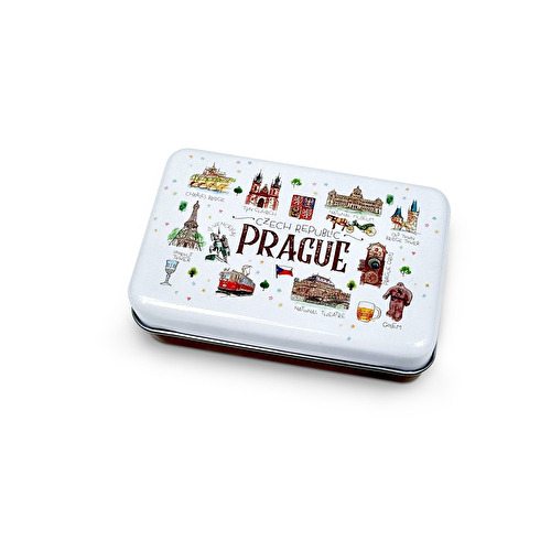 Plechová krabice S Mandle Aquarel