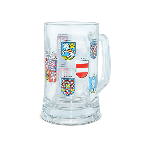 Glashumpen Prag Corona 0,3 Stadtwappen 