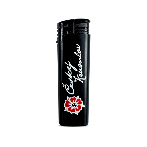 Lighter piezo Český Krumlov Rose black